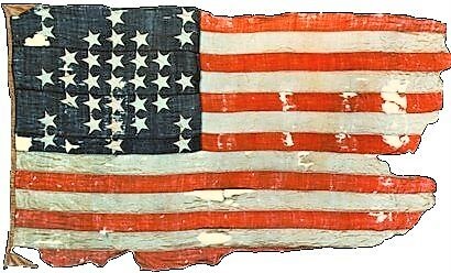 33 Star Flag Raised at Fort Sumter