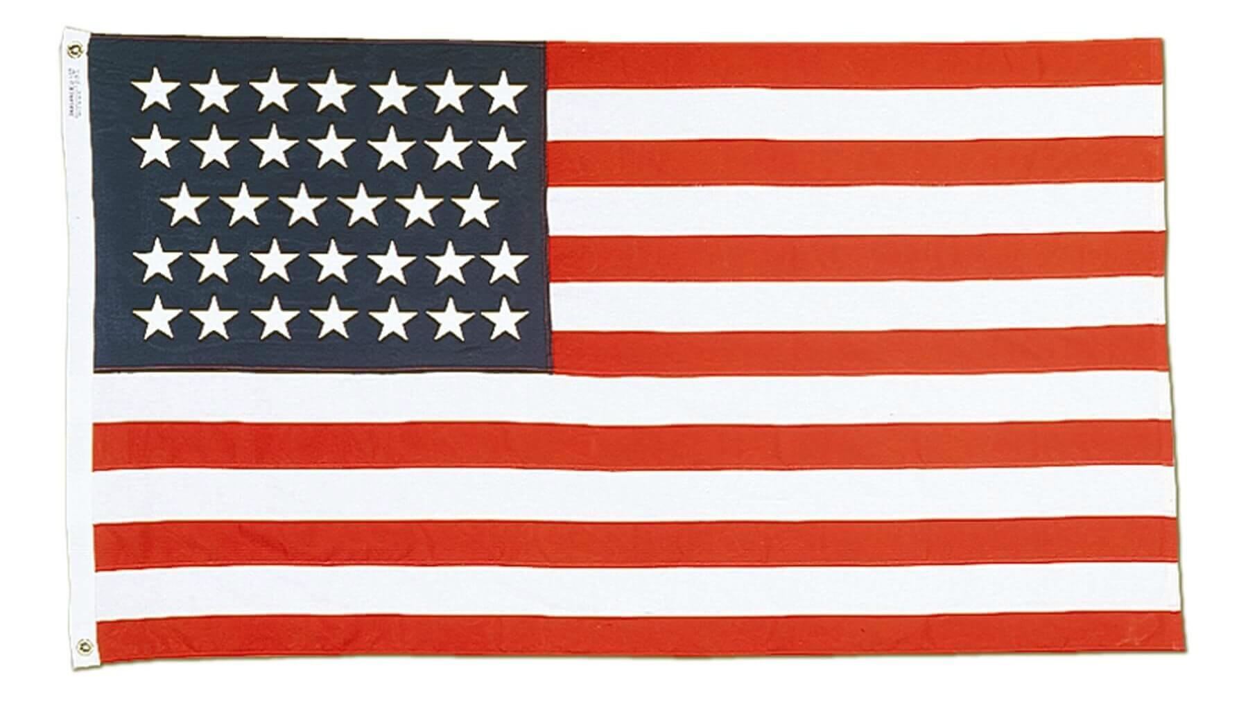 33 star U.S. flag