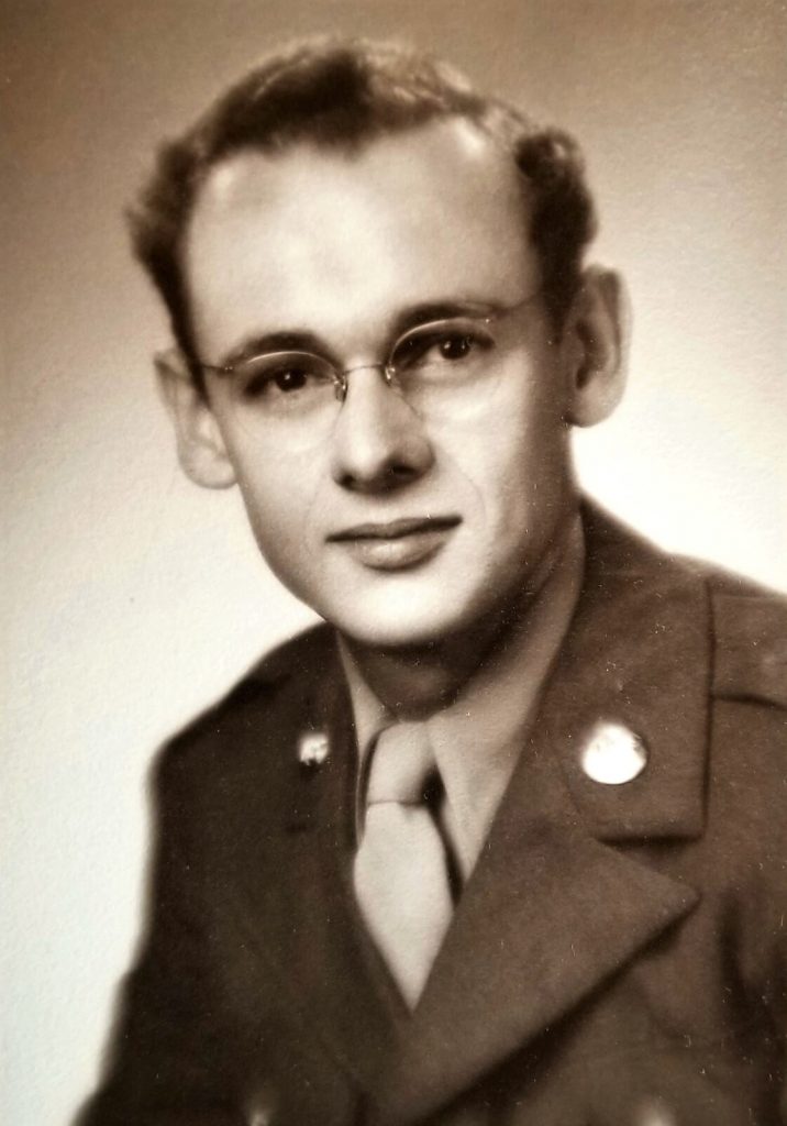Dick Douglas in the U.S. Army