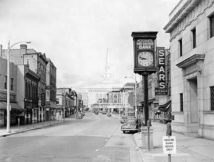 West Milwaukee Street, Janesville, ca 1952