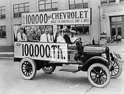 Milestone Celebration: 100,000 Chevrolets produced in Janesville