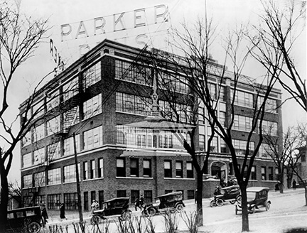Parker Pen Company, East Court Street, Janesville, ca 1920