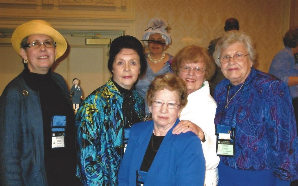 Paulette (second from right) with fellow Questers at the 2009 National Conference in PA