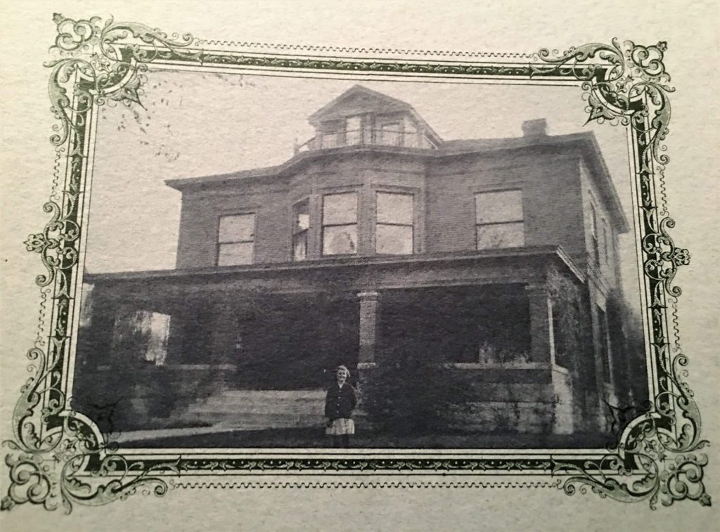 Historical photo of Tim Maahs' Janesville home